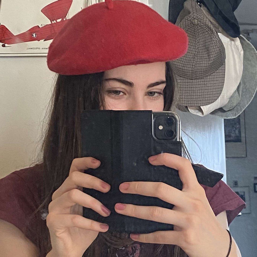 Rød beret