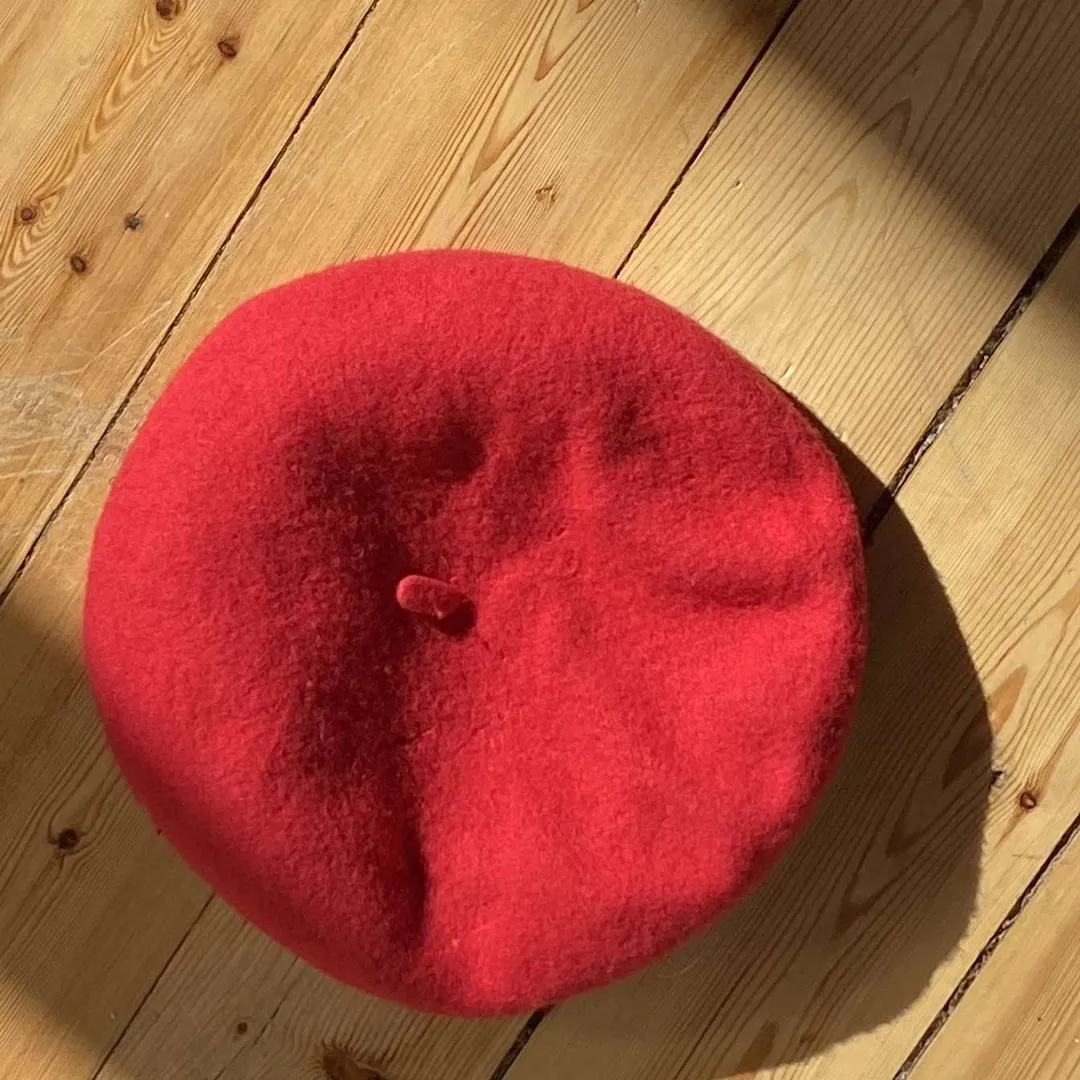 Rød beret