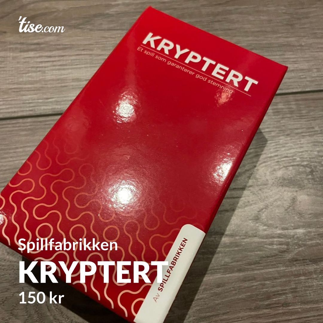 Kryptert