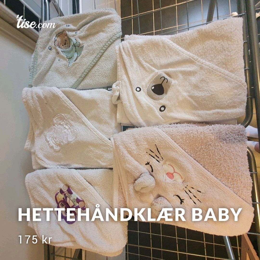 Hettehåndklær Baby