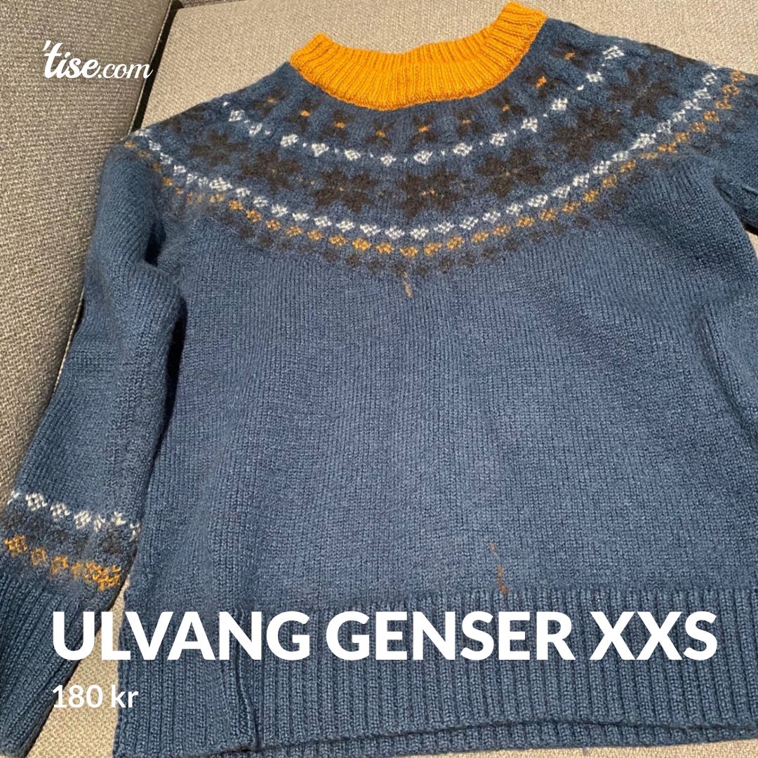 Ulvang genser XXS