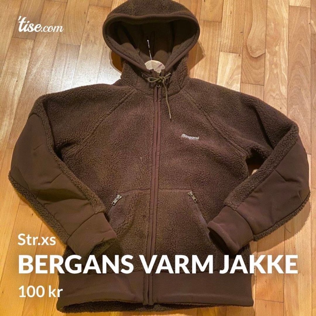 Bergans varm jakke