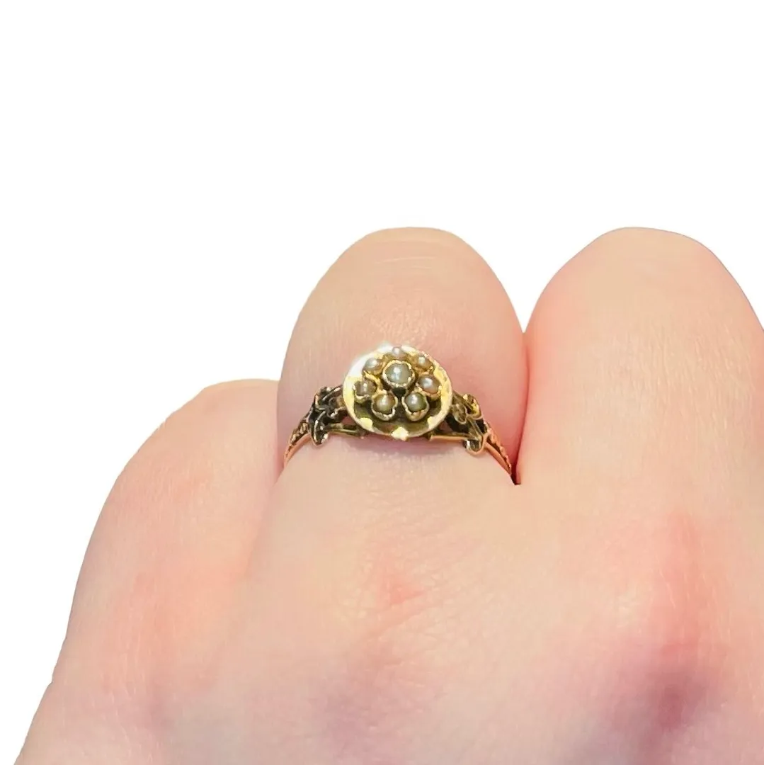 Antique gold ring