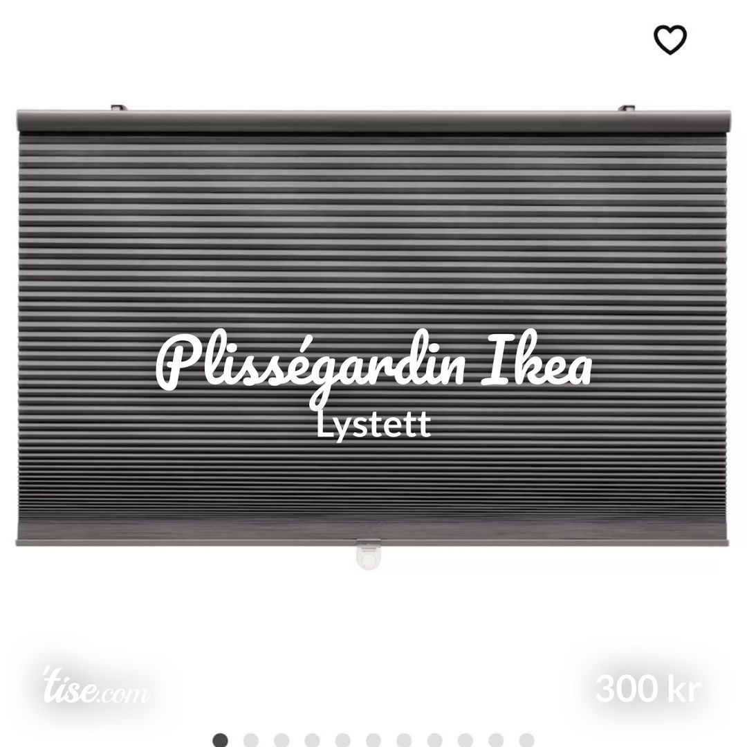 Plisségardin Ikea