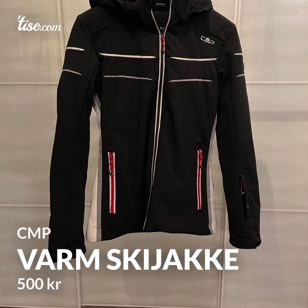 Varm skijakke