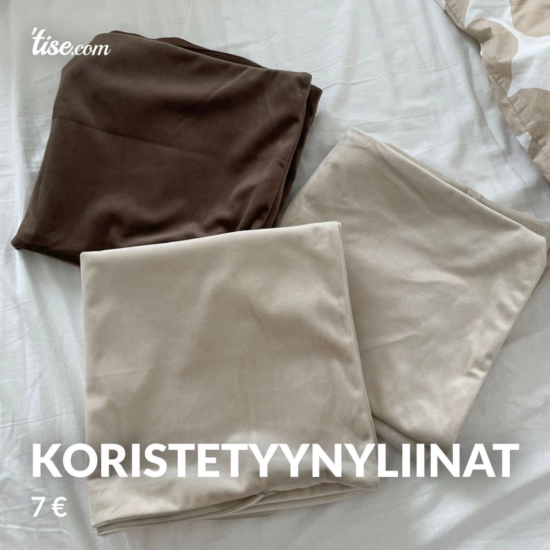 Koristetyynyliinat