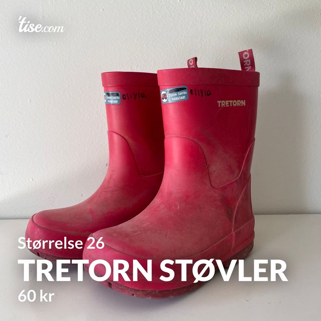 Tretorn støvler