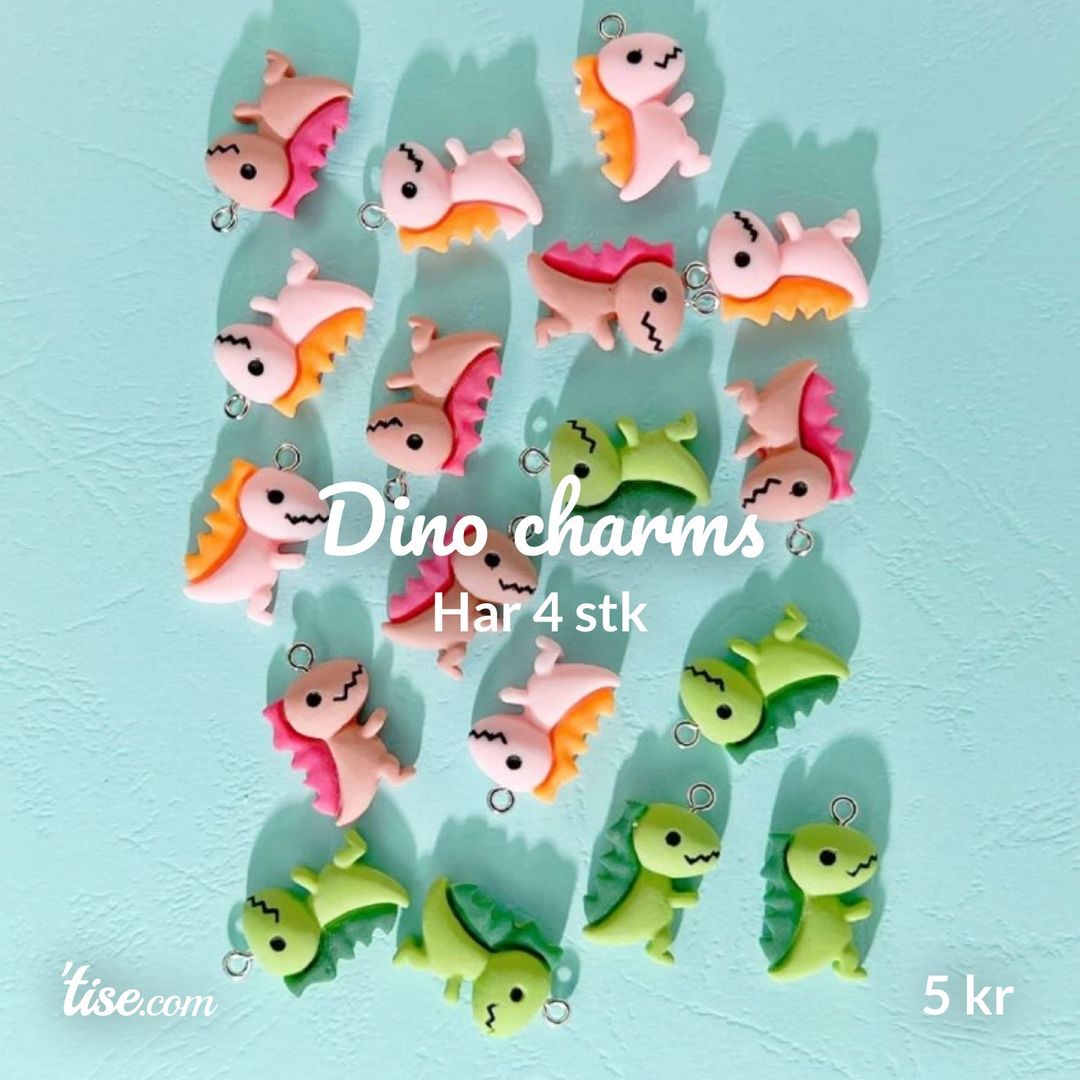 Dino charms