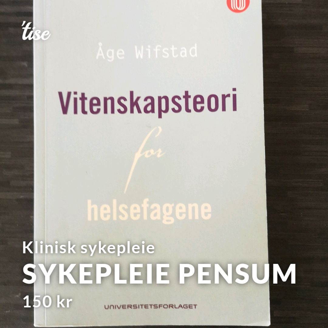 Sykepleie Pensum