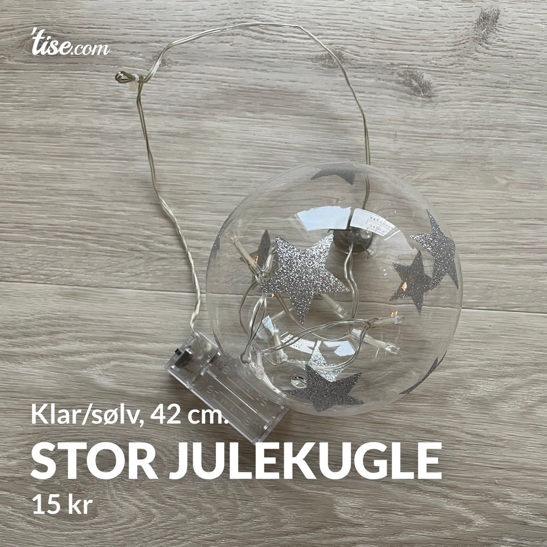 Stor julekugle