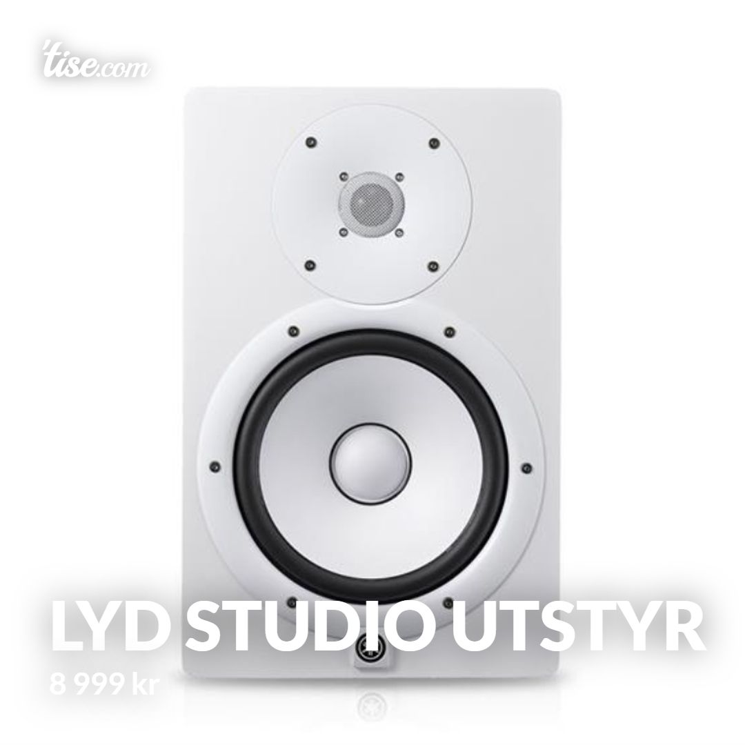 Lyd studio utstyr