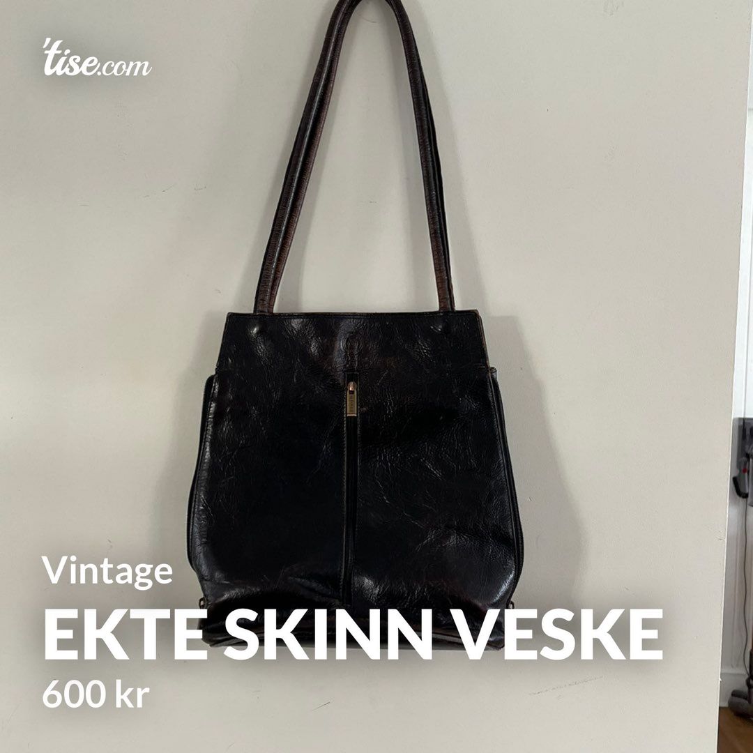 Ekte skinn veske