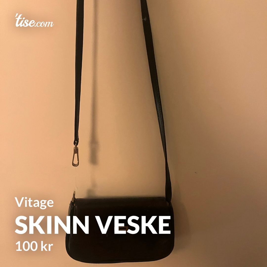 Skinn veske