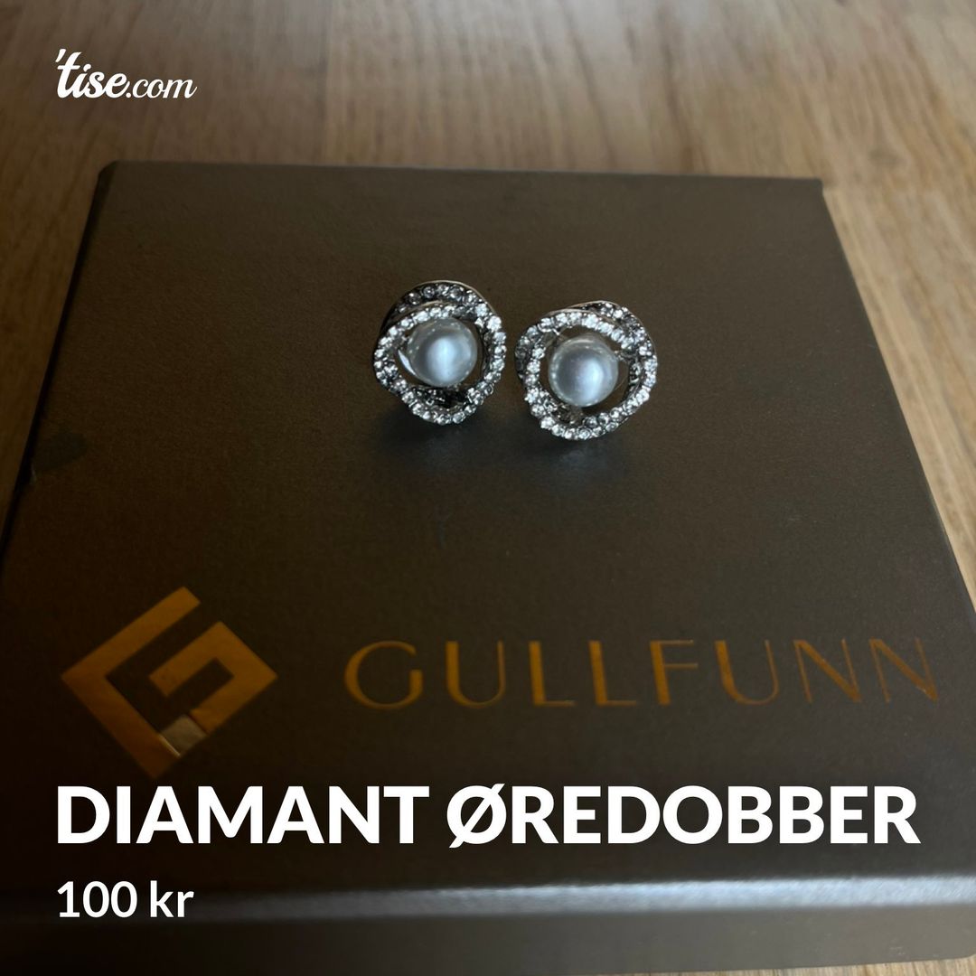 Diamant øredobber