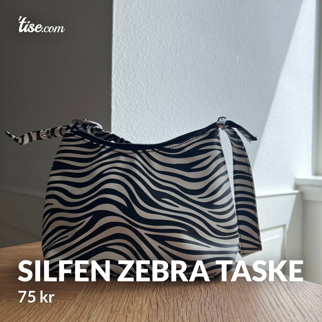 Silfen zebra taske