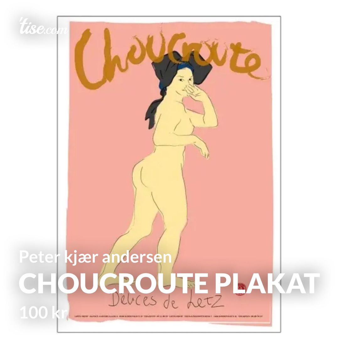 Choucroute plakat