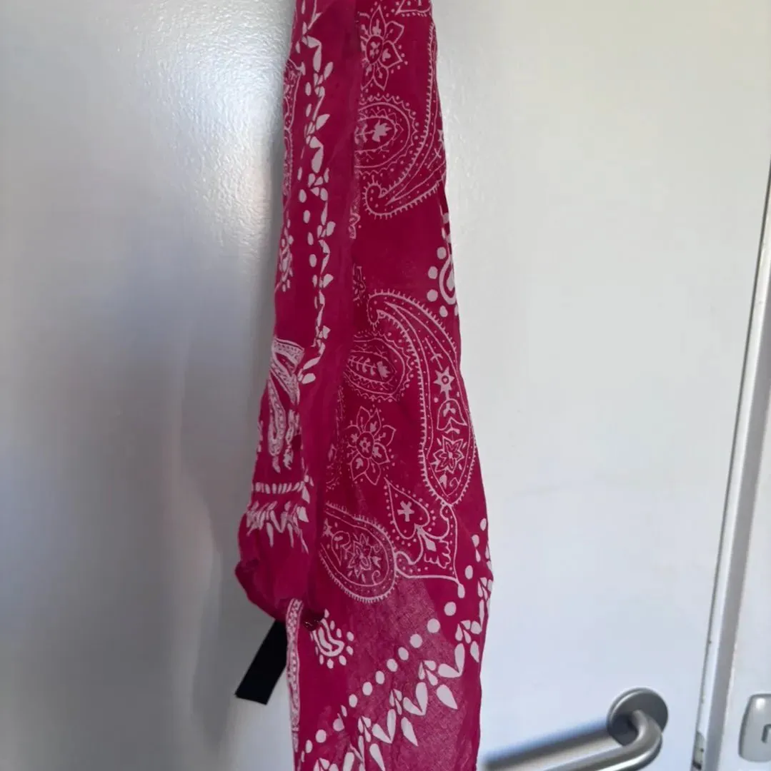 Rød bandana