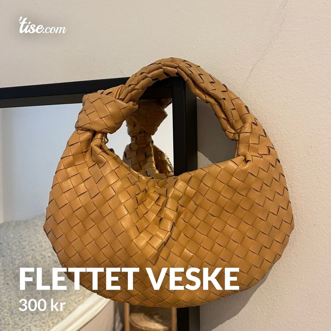 Flettet veske