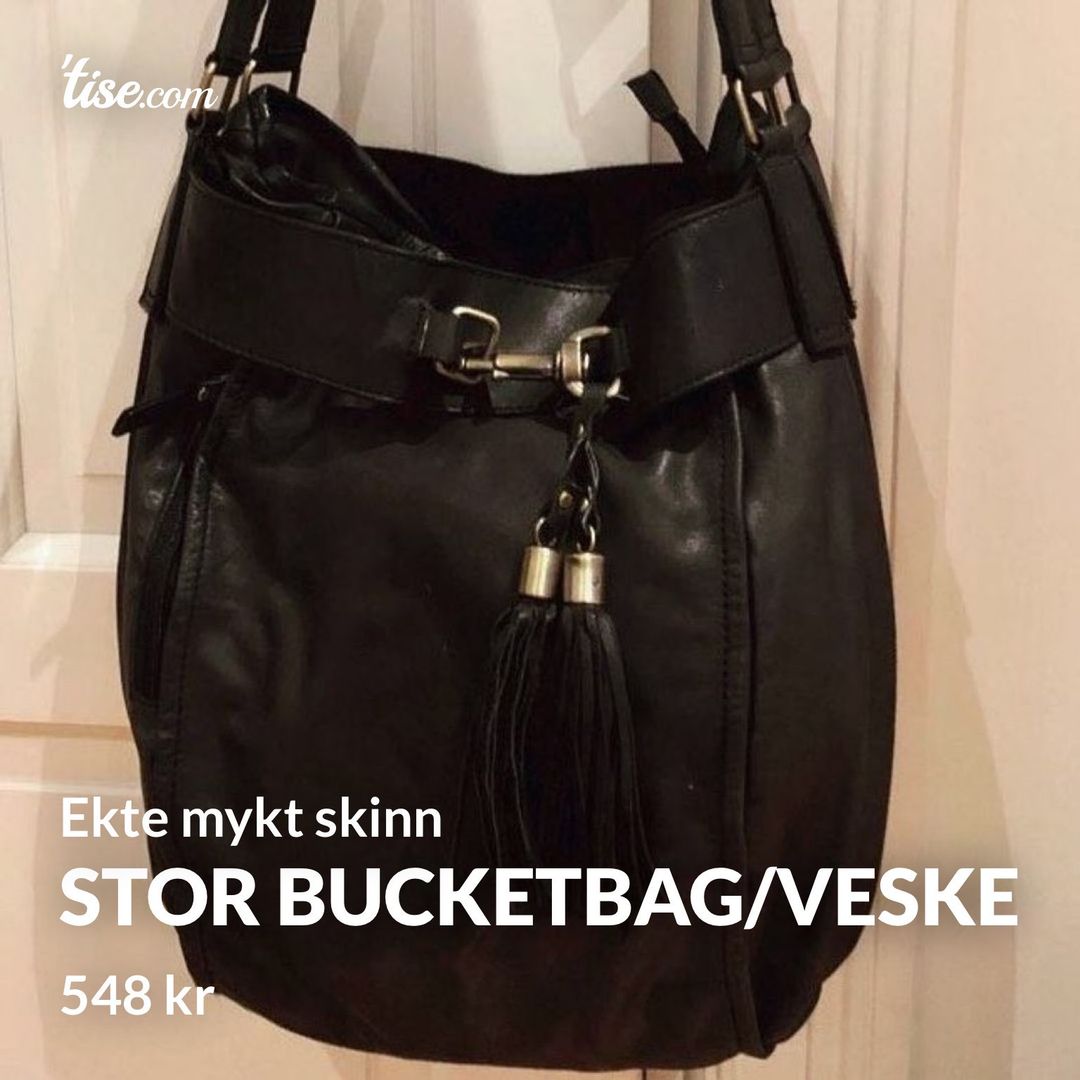 Stor Bucketbag/veske