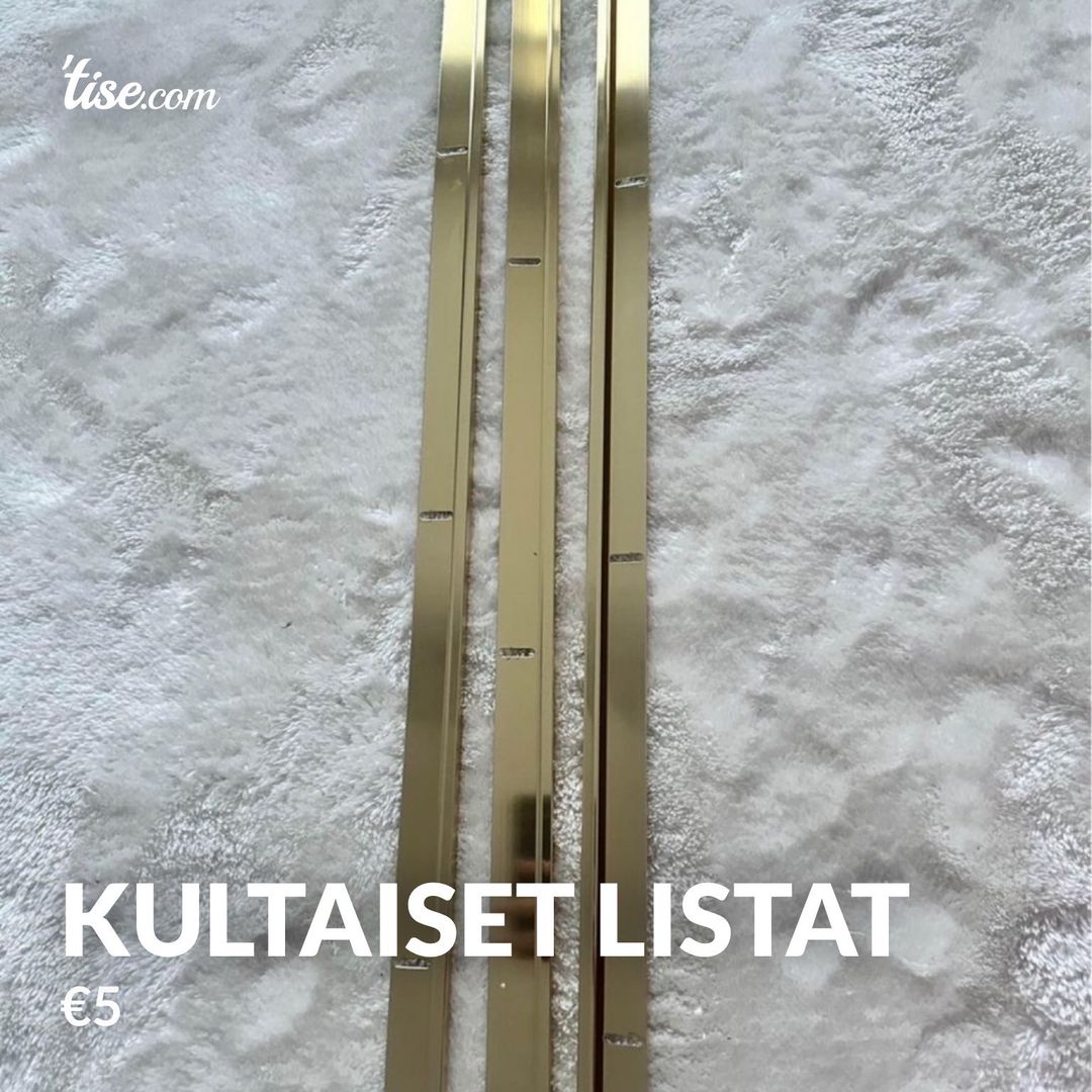 Kultaiset listat