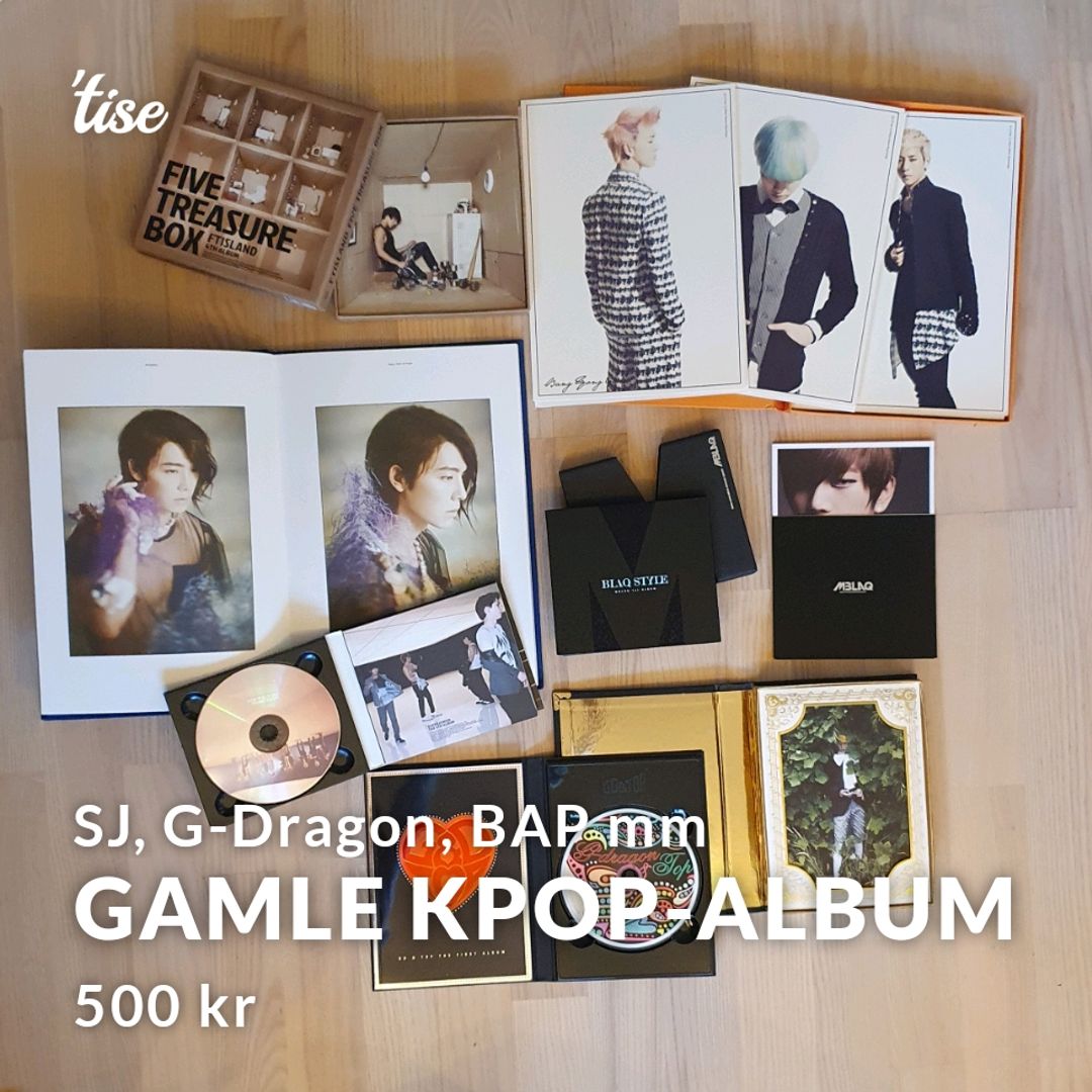 Gamle KPOP-album