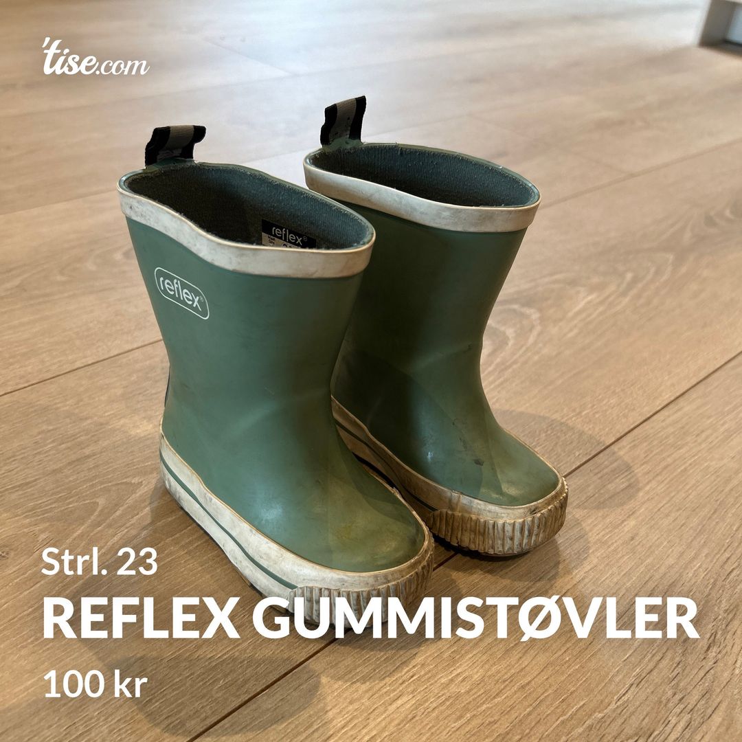 Reflex gummistøvler