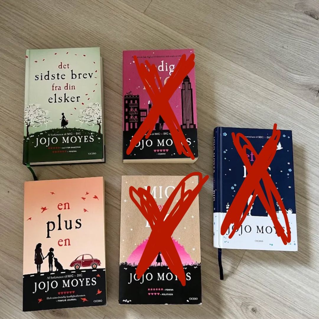 Jojo Moyes bøger