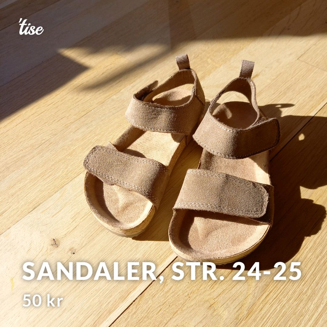 Sandaler str 24-25