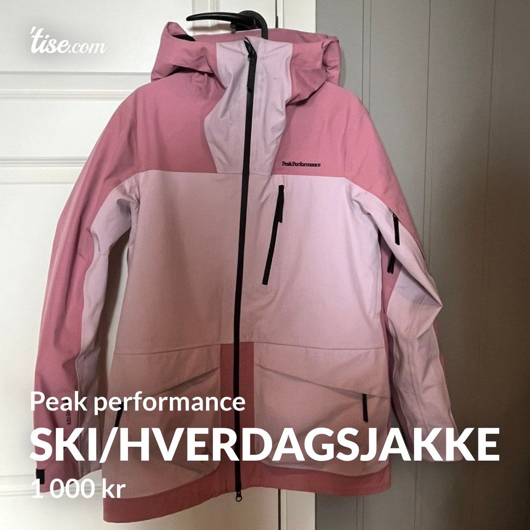 Ski/hverdagsjakke