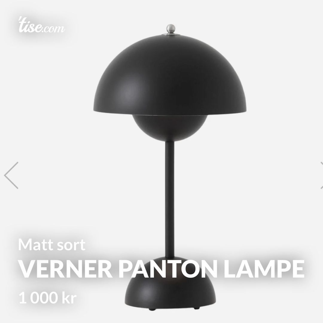 Verner Panton lampe