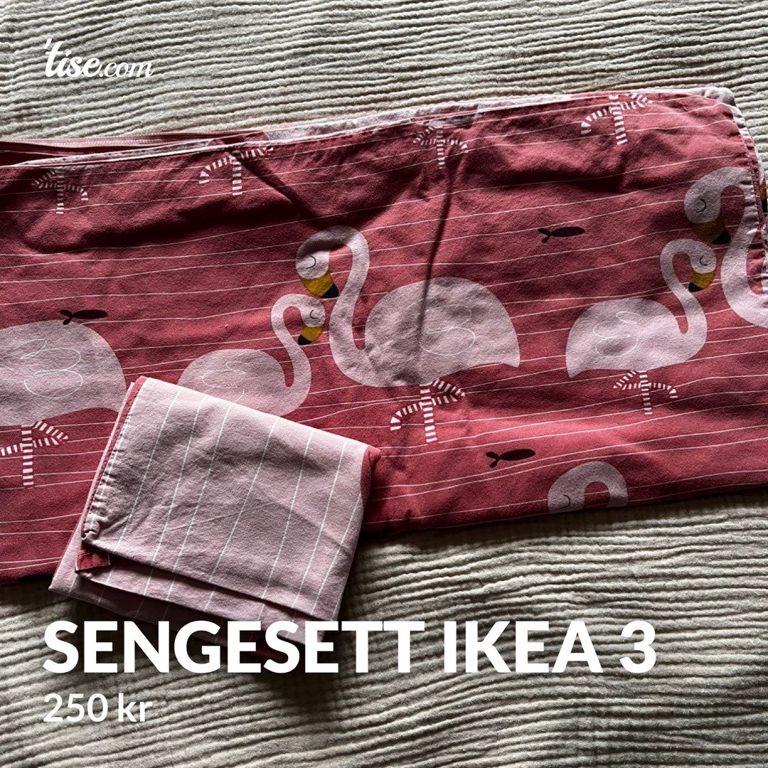 Sengesett IKEA 3