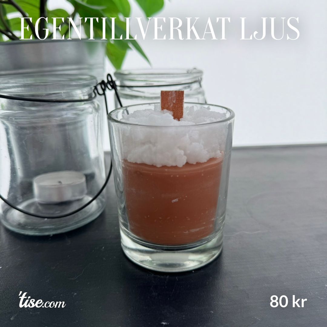 Egentillverkat ljus