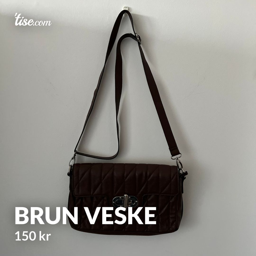 Brun veske