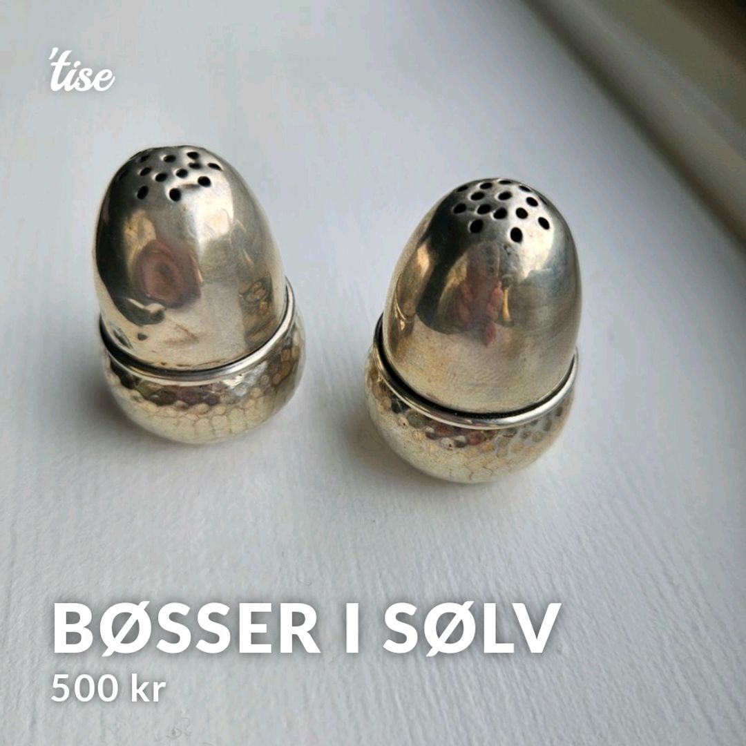 Bøsser i sølv