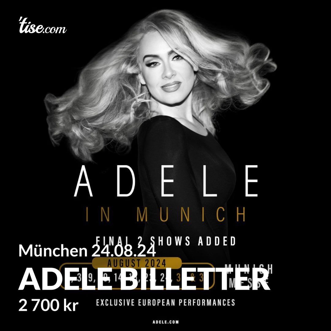 Adele billetter