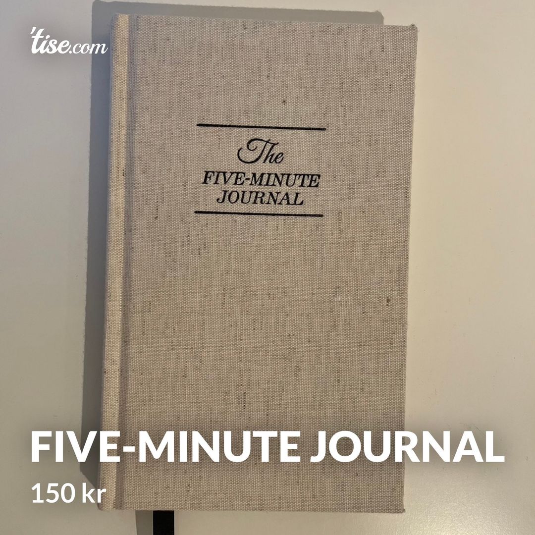 Five-minute journal