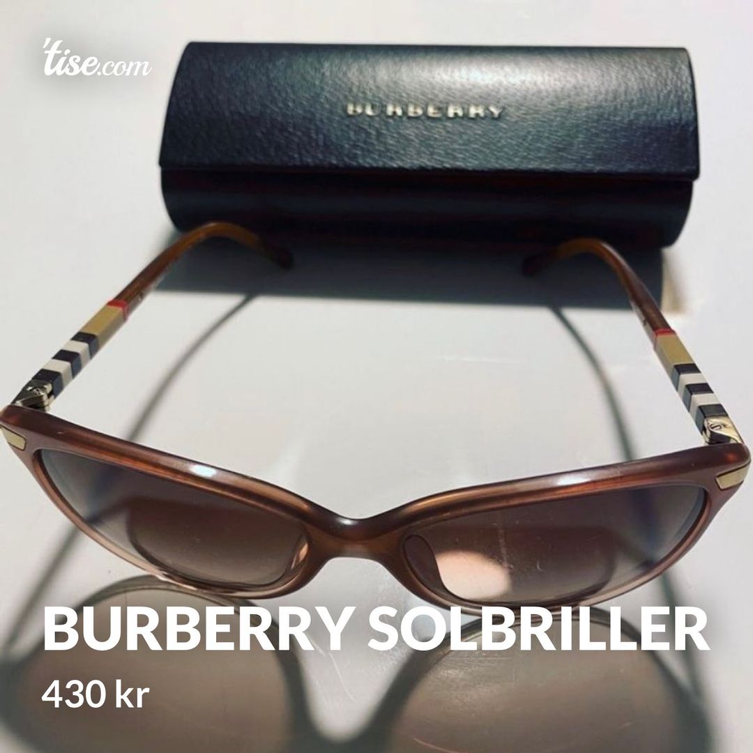 Burberry solbriller