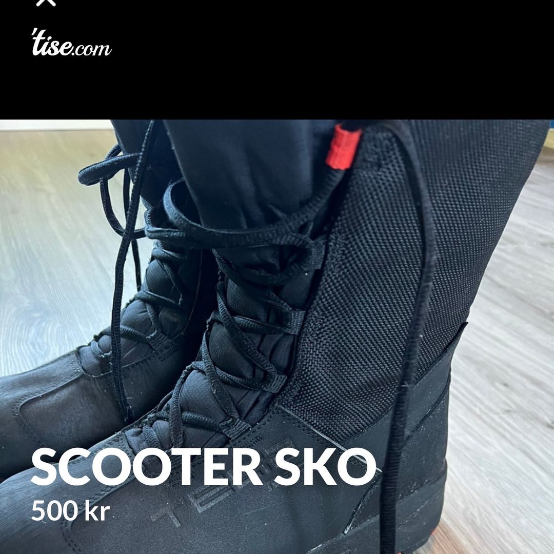 Scooter sko