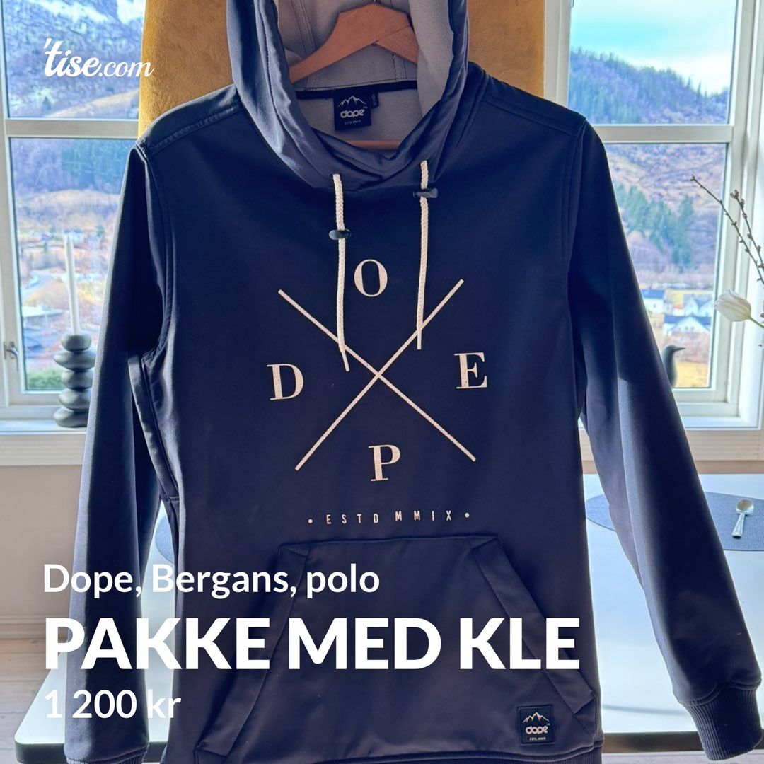 Pakke med kle