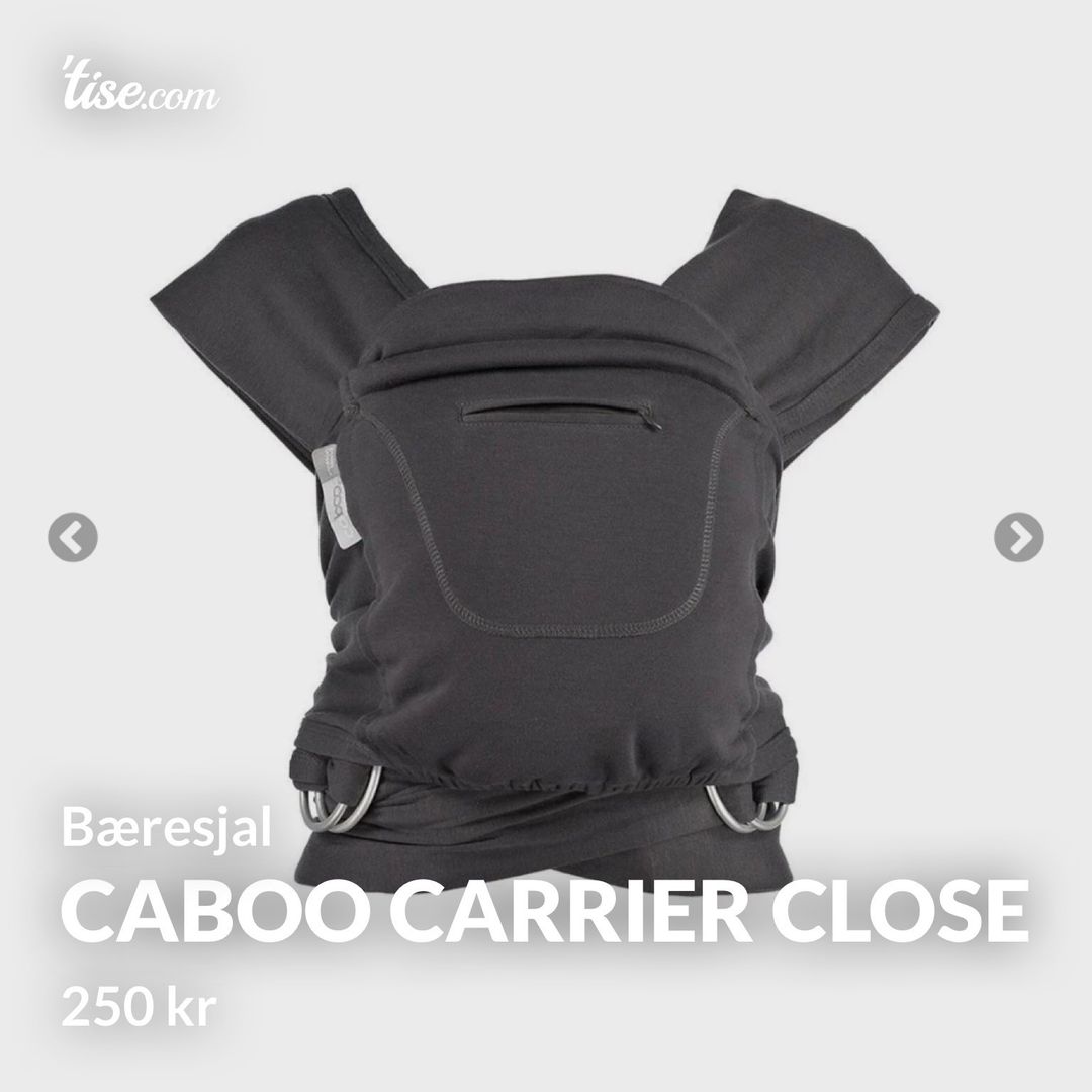 Caboo carrier close