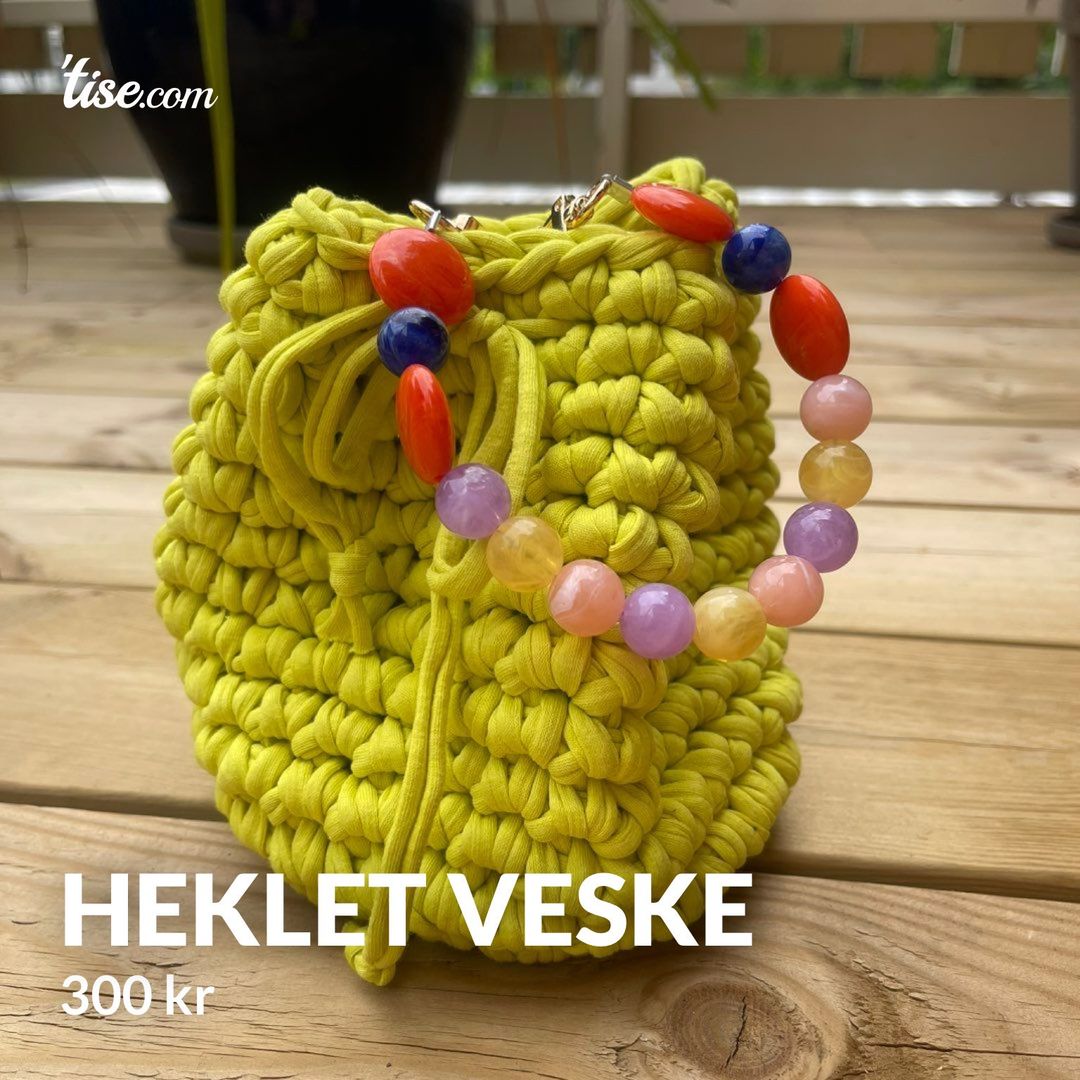 Heklet veske