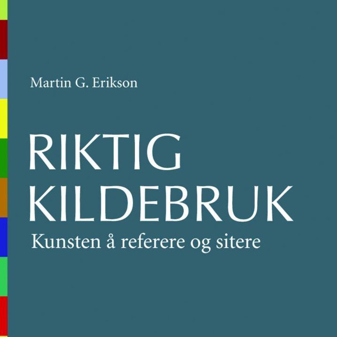 Riktig kildebruk