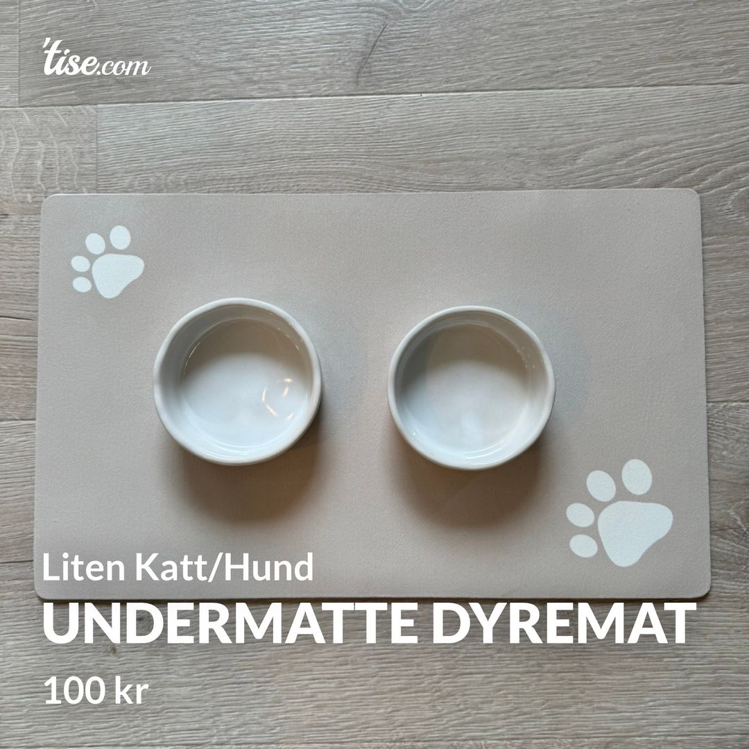 Undermatte dyremat