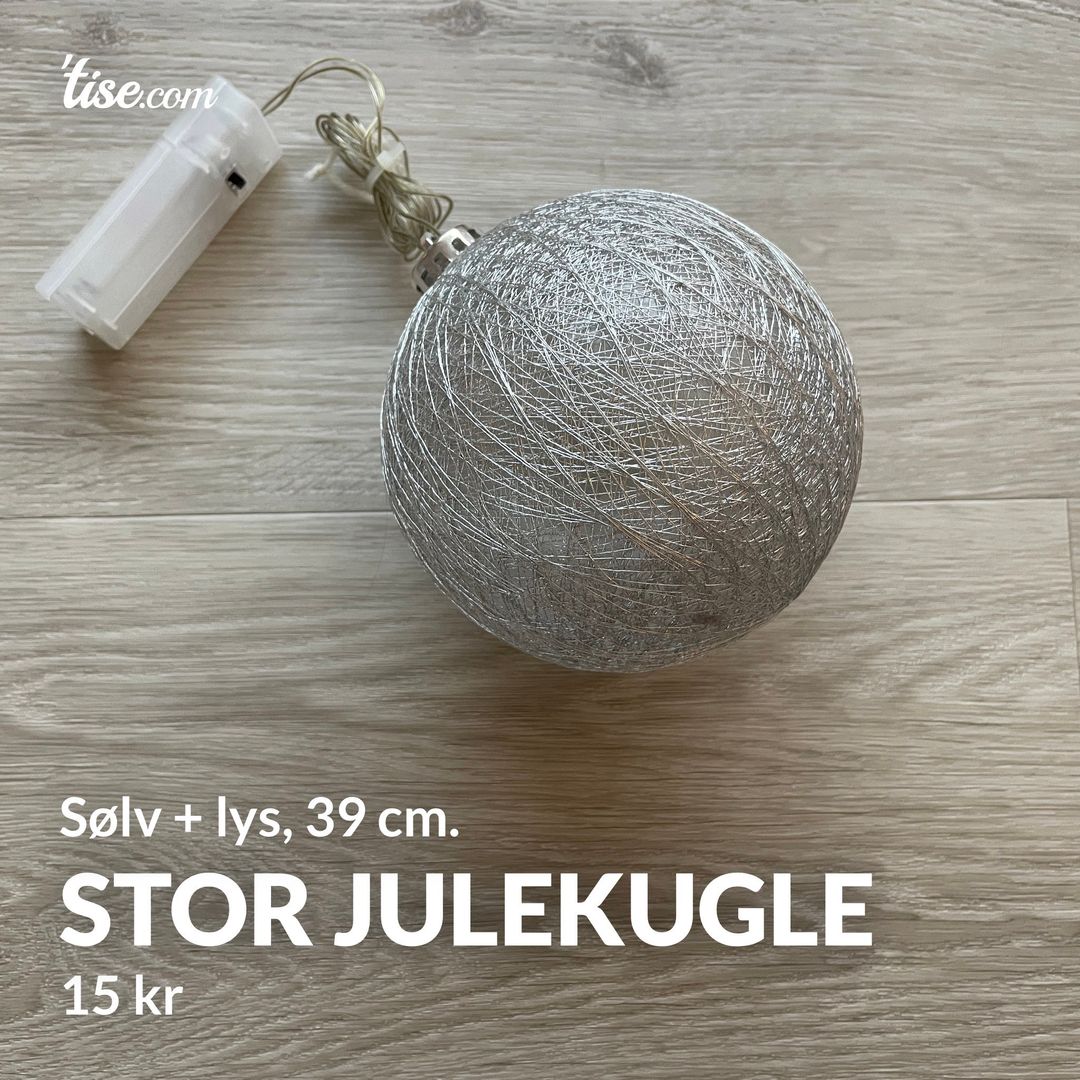 Stor julekugle