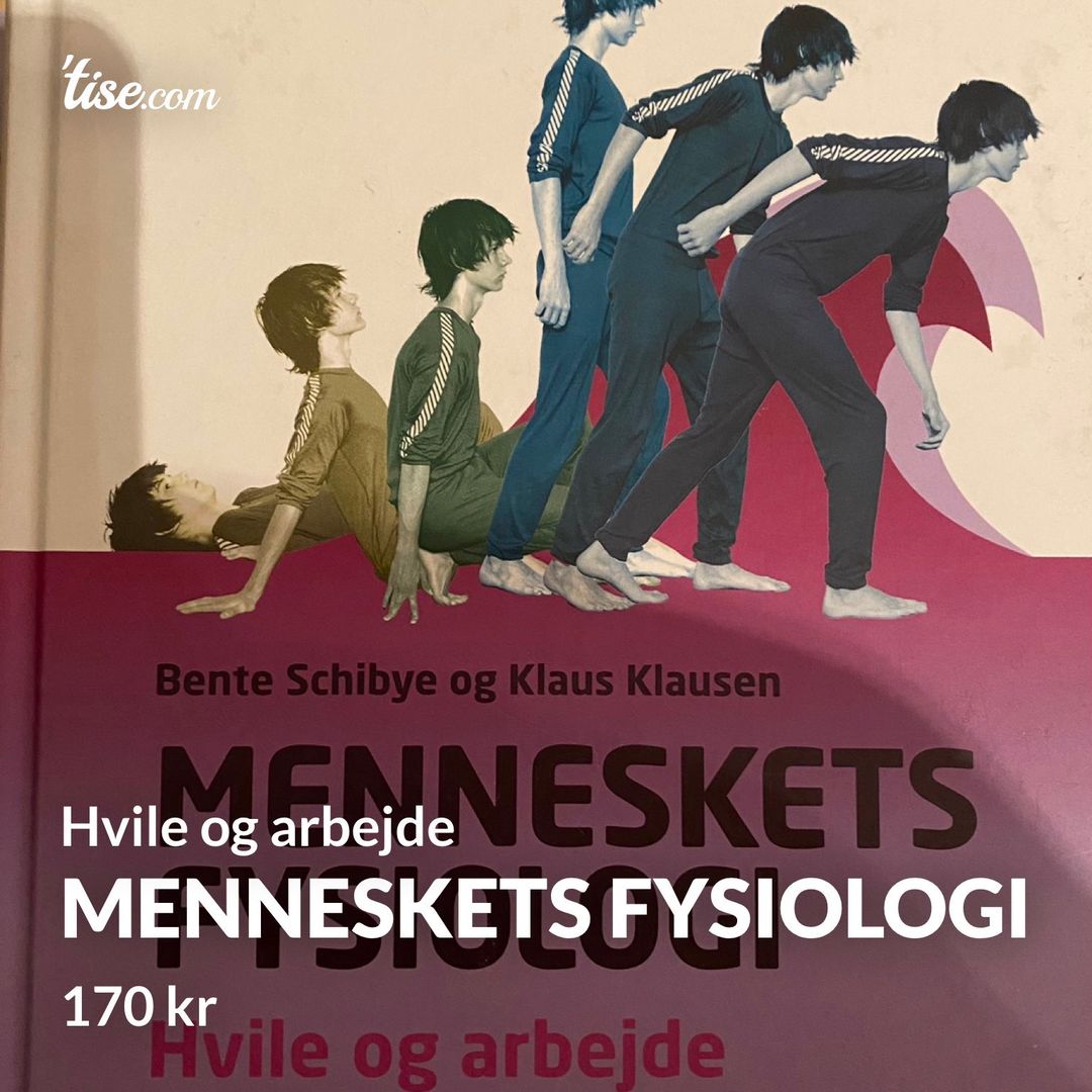 Menneskets fysiologi