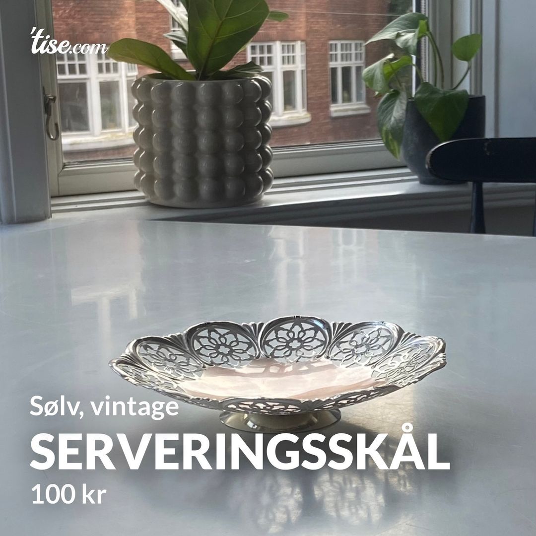 Serveringsskål