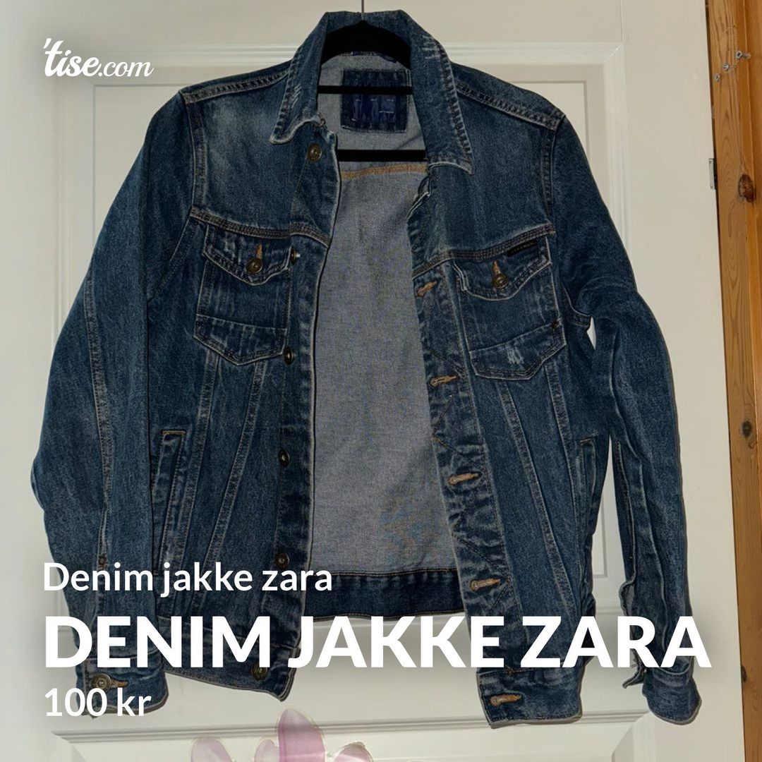 Denim jakke zara