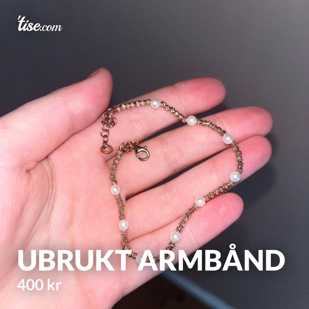 Ubrukt armbånd