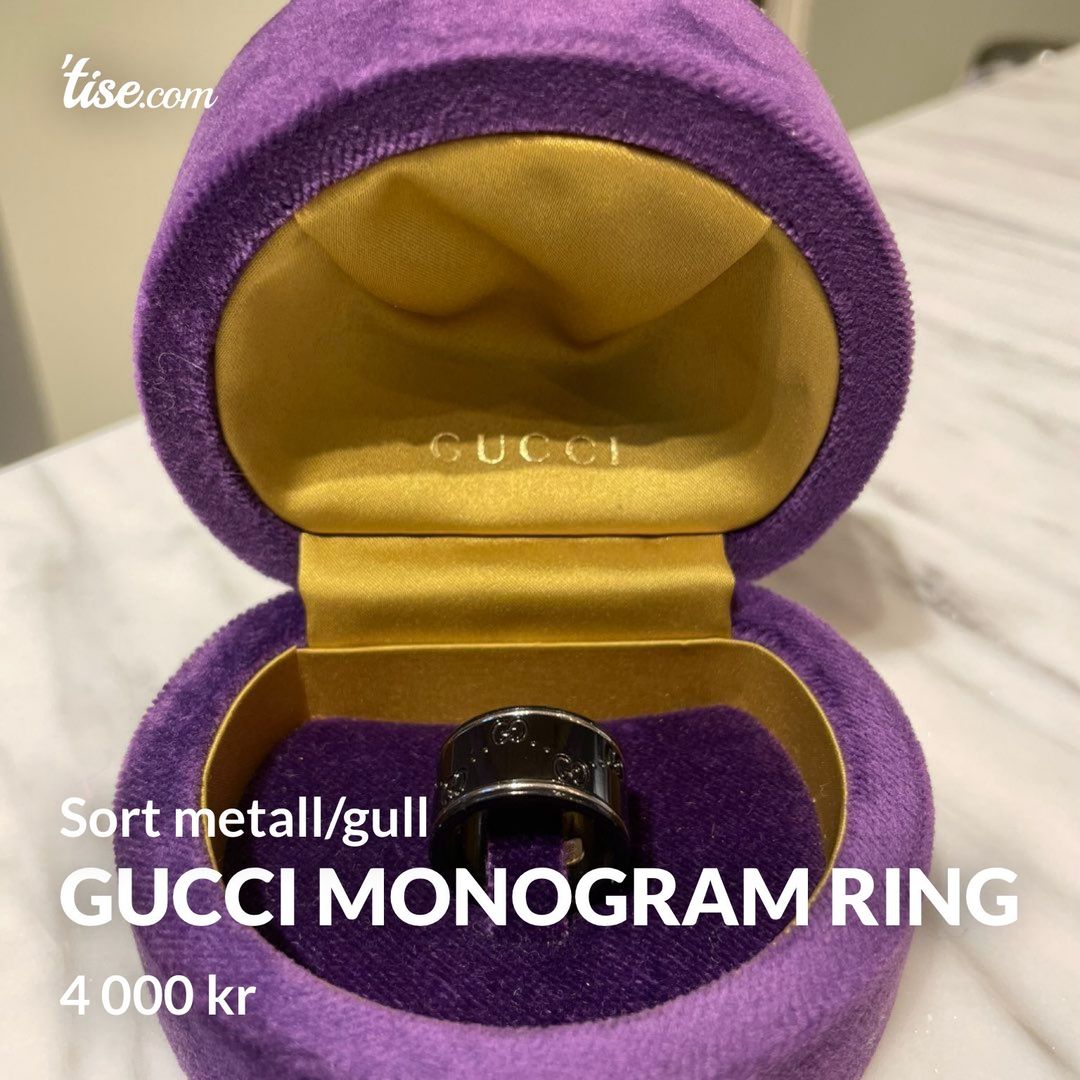 Gucci Monogram ring