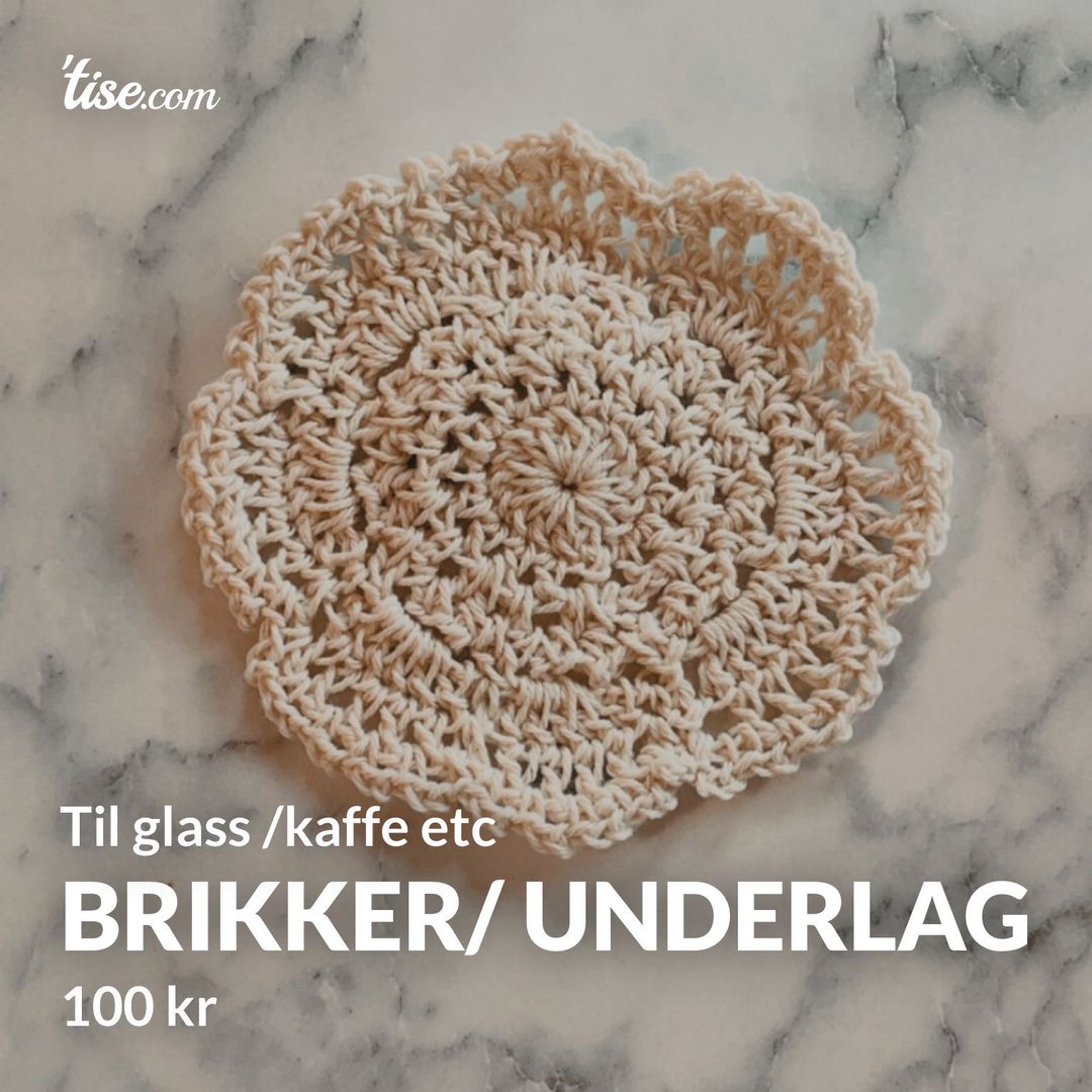 Brikker/ underlag